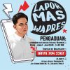 “Lapor Mas Wapres” Kontak Ke Whatsapp 08111 704 2207