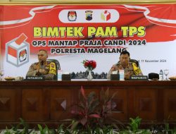 Bimtek Pam TPS Di Polresta Magelang