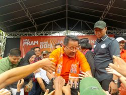 Bang Doel Silaturahmi Dengan Warga Tanah Abang