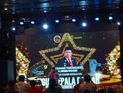 Drs. H. Baham Temongmare, MTP(PJ Gubernur Papua Barat) Terima Penghargaan Dalam “Apresiasi Pewarna Indonesia”