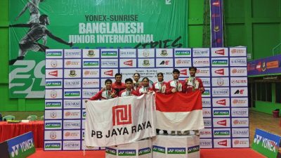 Indonesia Juara Umum pada Pertandingan Bulutangkis Yonex Sunrise Bangladesh Junior International Series 