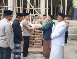 Masjid Baitul Musta’in Ngawonggo Dibangun, Kapolresta Magelang Sumbang Semen
