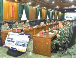 Tim Verifikasi Itjenad Gelar Entry Meeting di Akademi Militer