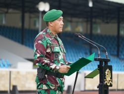 Gubernur Akmil Serukan Tanggung Jawab Taruna Saat Upacara Akhir Tahun