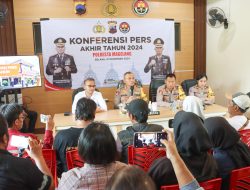 Polresta Magelang Gelar Konferensi Pers Akhir Tahun 2024