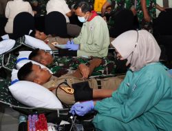 Donor Darah Wujud Peduli di Hari Bakti Taruna