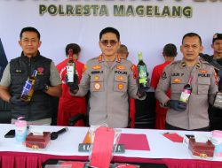 Awal Tahun 2025, Polresta Magelang Ungkap Kasus Narkotika dan Amankan Ratusan Kemasan Miras
