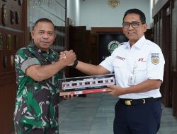 Gubernur Akademi Militer Terima Audiensi Direktur Utama PT Kereta Commuter Indonesia