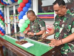 Gubernur Akmil Resmikan Renovasi Toko Tidar Mart Puskop Kartika Tidar