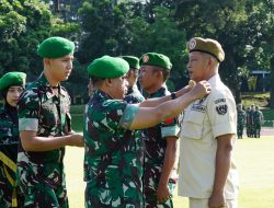 Halal Bi Halal Disertai Laporan Korps kenaikan Pangkat Personel Akmil