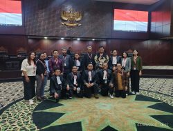 MENDENGAR KETERANGAN SAKSI DAN PEMOHON DIPERSIDANGAN PERKARA NOMOR 132/PUU-XXII/2024