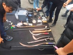 Patroli Gabungan Ungkap Peredaran Narkoba Dan Tawuran Digelar Brimob Polda Metro Jaya Dan Polres Metro Jakarta Utara