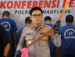 Polresta Magelang Ungkap 8 Kasus Kriminal dalam Operasi Aman Candi 2025, 16 Tersangka Diamankan