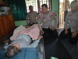 Sambut HUT Bhayangkara ke-79, Polresta Magelang Anjangsana Kunjungi Personel Sakit dan Purnawirawan
