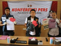 Konferensi Pers : Polresta Magelang Tangkap Pelaku Intimidasi dan Kekerasan di Pasar Muntilan