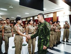 Mayjen TNI Lucky Avianto (Pangkoops Habema TNI) Beri Ceramah Pembekalan kepada Taruna Akmil tentang Operasi di Papua