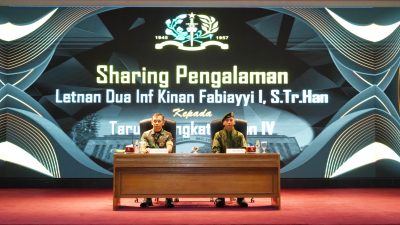 Taruna Akmil Dapat Oleh – oleh Dari Danton Kostrad : Pengalaman Kepemimpinan di Papua