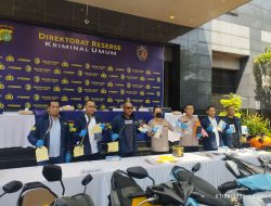 Polda Metro Jaya Gelar Konferensi Pers Ungkap Kasus Kejahatan 3C Periode April – Juni 2025
