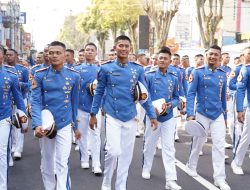 Lulusan Taruna Akmil Tingkat III dan IV TP 2024/2025  Laksanakan Kirab Pamitan di Kota Magelang