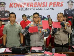 Oknum Kades dan Jaringan Lintas Daerah Terlibat Kasus Besar Peredaran Sabu Berhasil Diungkap Polresta Magelang