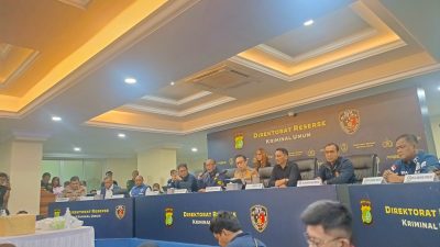 Konferensi Pers Kematian Diplomat Kementerian Luar Negeri Arya Danu Pangayunan