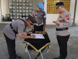 Penyegaran Struktural, Jabatan Kasatreskrim Polres Kebumen Diserahterimakan