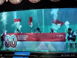 Taman Impian Jaya Ancol Kibarkan Bendera Merah Putih di Sea World Ancol dan Samudra Ancol