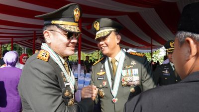 Gubernur Akmil Hadiri Upacara Peringatan HUT ke-80 RI  di Lapangan Pancasila Semarang