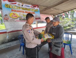 Gerakan Pangan Murah Polri, Polresta Magelang dan Bulog Distribusikan 135 Ton Beras