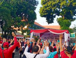Dalam Rangka HUT RI Ke-80 Dan HUT Ke-37 Gereja St Agustinus, Paroki Karawaci Gelar Jalan Sehat Kebangsaan