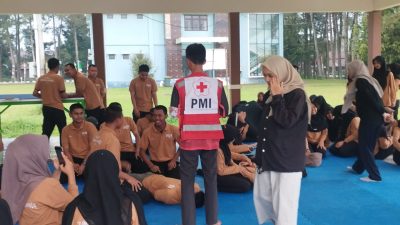 KSR Unit Polbangtan Kampus Magelang Gelar Pelatihan Pertolongan Pertama