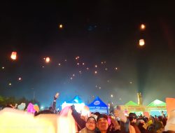 Ribuan Lampion Hiasi Langit Dieng dalam Puncak Dieng Culture Festival 2025