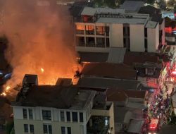 Kebakaran Hanguskan 10 Rumah Kontrakan di Pedurenan Kuningan