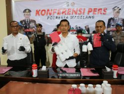 Polisi Tangkap Residivis Asal Palembang, Gasak Rp96 Juta Nasabah Bank di Muntilan