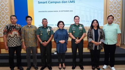 Mayjen TNI Rano Tilaar Laksanakan Audiensi dengan Rektor UGM, Dilanjutkan Studi Banding Smart Campus dan LMS