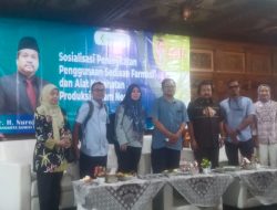 Sosialisasi Kesehatan Bersama Anggota DPR RI Bekasi Kota, Mencintai Produk Dalam Negeri