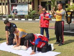 Polresta Magelang Latih Anggota Kuasai Pertolongan Pertama