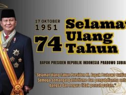 Dirgahayu Presiden Rakyat: Bara Semangat yang Tak Pernah Padam