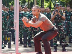 “The King of Sparko” Memberi Pembekalan Kepemimpinan Lapangan Kepada Taruna Akmil