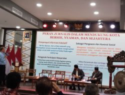 Jurnalis Berperan Strategis Wujudkan Kota Bersih, Nyaman, dan Sejahtera