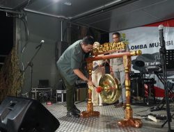 Mayjen TNI Rano Tilaar Buka Lomba Musisi Jalanan dalam Rangka HUT ke-68 Akademi Militer