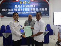 Pembentukan Koperasi Merah Putih Warga Binaan Lapas Bekasi: Wujud Kemandirian Dan Semangat Nasionalisme