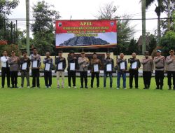 Kapolresta Magelang Serahkan Penghargaan Kepada 11 Warga