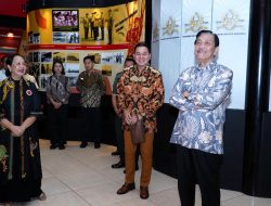 Gubernur Akmil Menerima Kunjungan Ketua Dewan Ekonomi Nasional di Museum Taruna Abdul Djalil