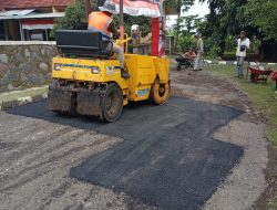 “BRI Peduli, Jalan Maju” Pengaspalan Jalan Desa Tangkil, Citeureup