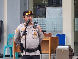 Apel Gelar Pasukan Pengamanan Malam Tahun Baru 2026 di Polsek Medansatria