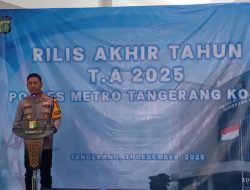 Polres Metro Tangerang Kota Gelar Rilis Akhir Tahun 2025: Ada Indikator Naiknya Tingkat Kriminalitas