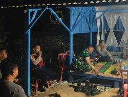 Koramil 06/Cakung Kolaborasi Dengan Polsek Cakung Patroli dan Siskamling Perkuat Sinergi Jaga Kamtibmas