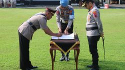 Sertijab Kapolsek Salaman, AKP Edy Purwanto Gantikan AKP Sukarjo