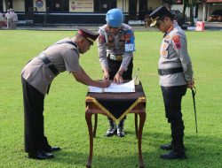 Sertijab Kapolsek Salaman, AKP Edy Purwanto Gantikan AKP Sukarjo